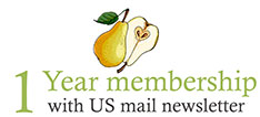 1 Year Membership - US Mail Grapevine